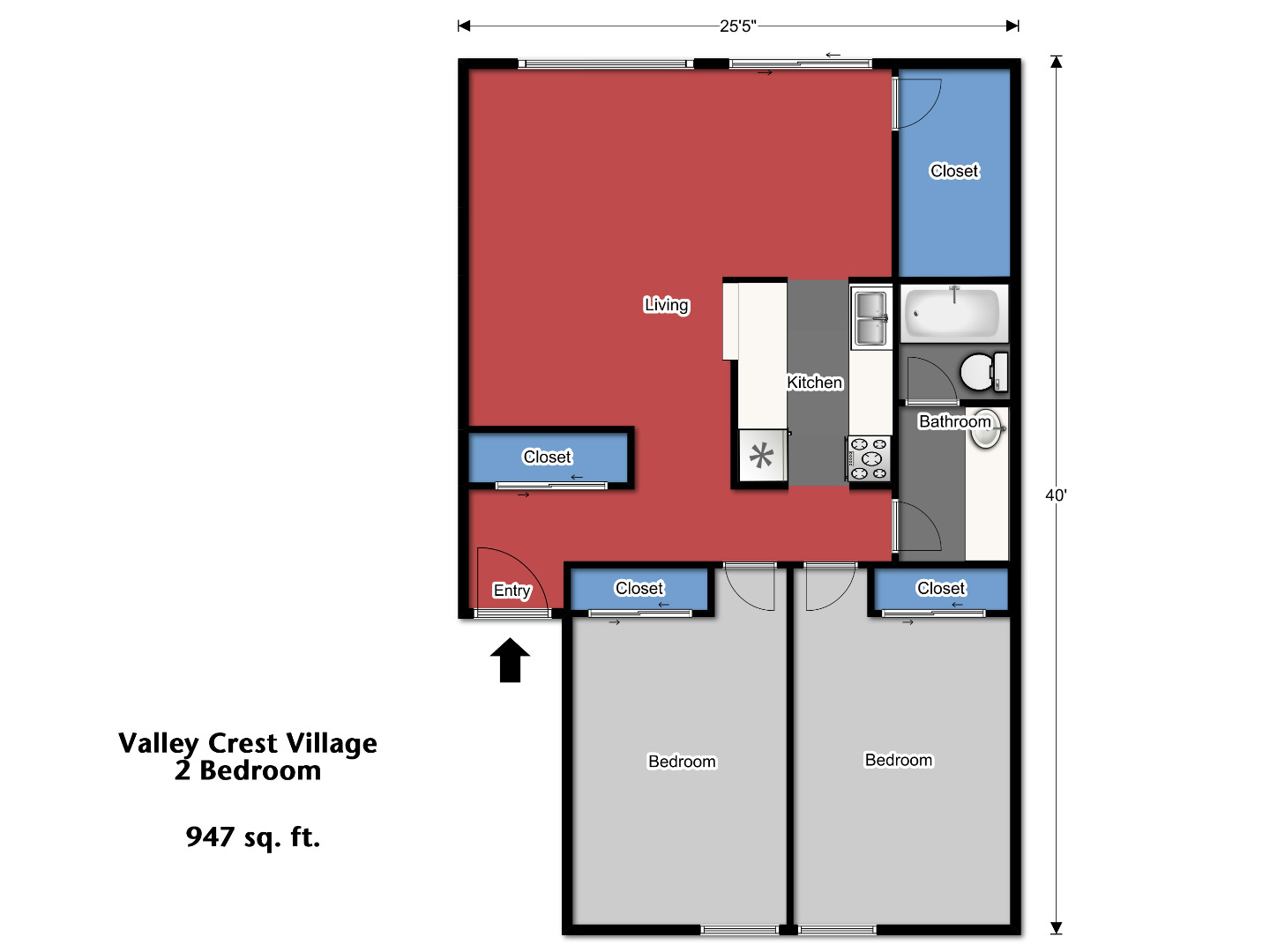 Valley Crest Two Bedroom