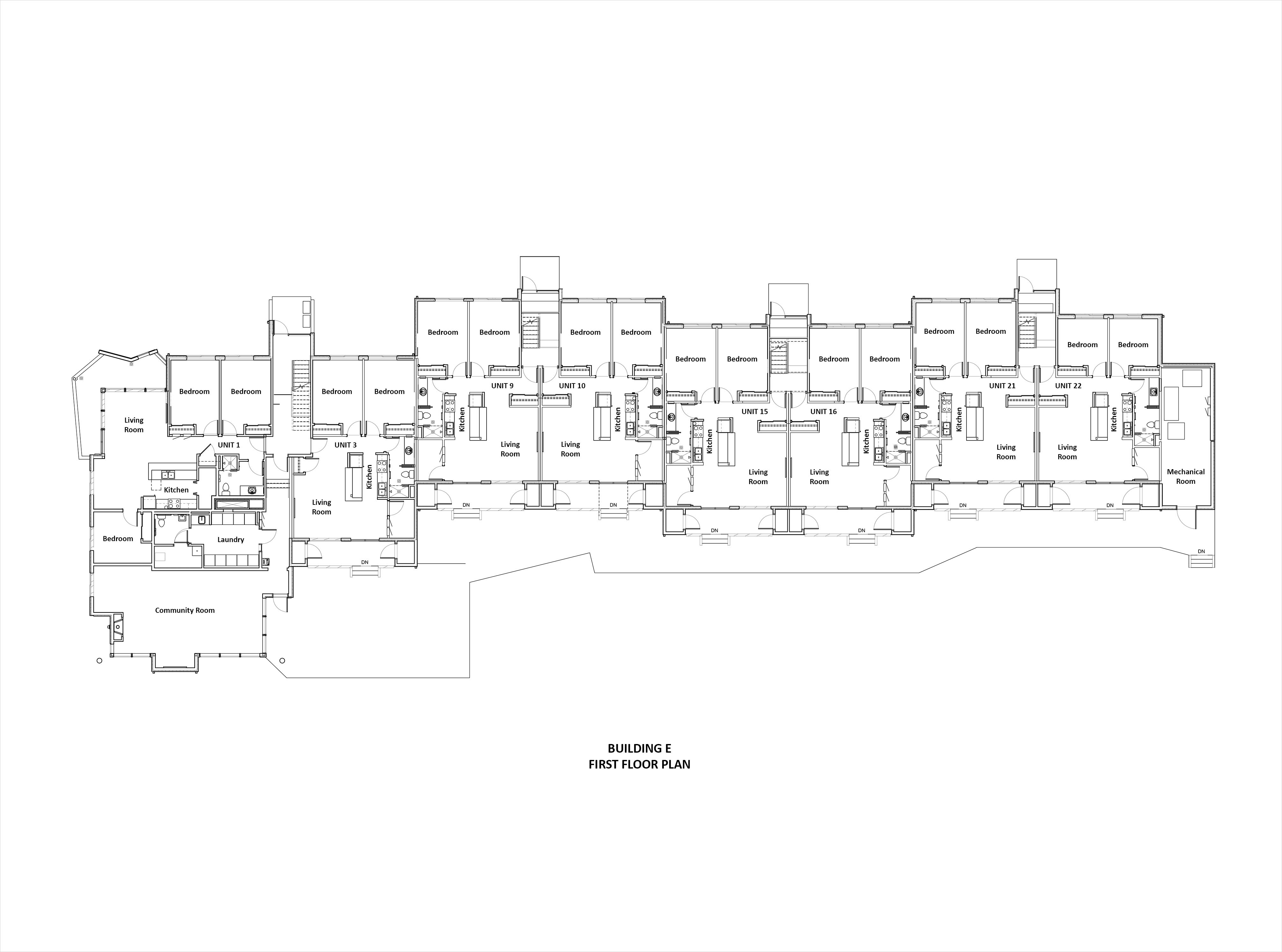 Chief Joseph Building E Floor 1