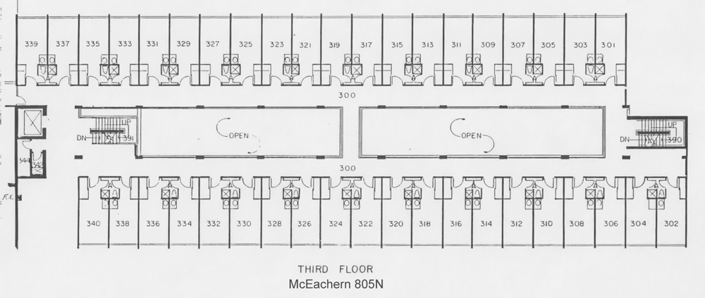 McEachern third floor plan